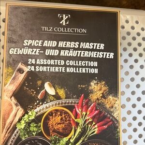 24pc Tilz Collection Spice and Herbs Master Set